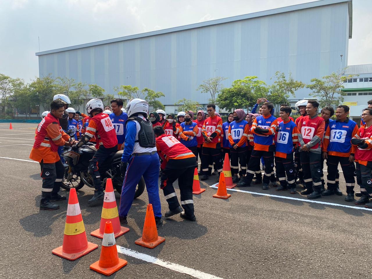 Budayakan Berkendara #Cari_Aman Bersama Honda Di MPM Safety Riding Center